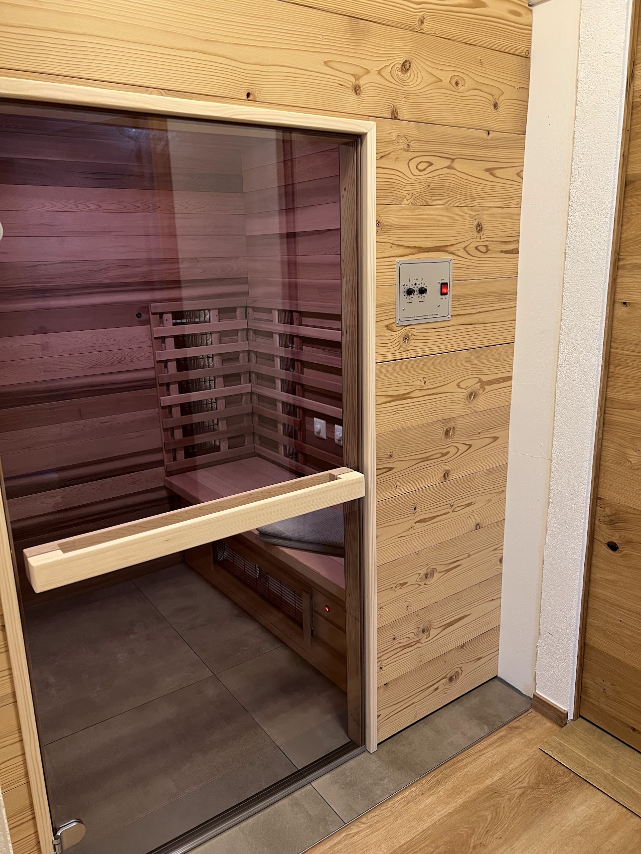 IR Sauna in Wohnung Lothar